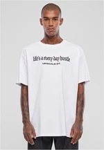 Men's T-shirt Hustle Oversize white