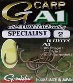 Gamakatsu háčiky g-carp specialist camou a1 10ks - veľkosť 6