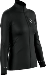 Compressport Hurricane Windproof Jacket W Black XS Bežecká bunda