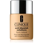 Clinique Anti-Blemish Solutions™ Liquid Makeup krycí make-up pre mastnú pleť so sklonom k akné s dlhotrvajúcim efektom WN 56 Cashew 30 ml