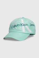 Dětská baseballová čepice Calvin Klein Jeans s potiskem