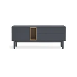 Ciemnoszara szafka pod TV 140x56 cm Corvo – Teulat