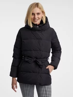 Black women's winter quilted jacket ORSAY