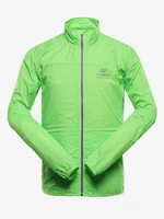 Light green men's jacket with impregnation ALPINE PRO Spin