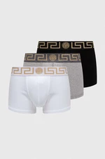 Boxerky Versace (3-pack) pánské, bílá barva, AU10326 A232741