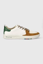 Kožené sneakers boty PS Paul Smith Cosmo bílá barva