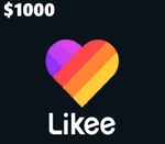 Likee $1000 Gift Card