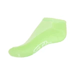 Styx beltéri zokni zöld, fehér felirattal (H255)