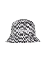 Tommy Jeans Hat - TJW ACADEMIA BUCKET white-black