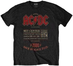 AC/DC Maglietta Minnesota Black XL