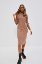 Pencil skirt - beige