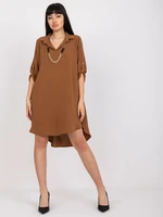 Dress-DHJ-SK-V2209.94-brown