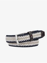 Blue and White Mens Patterned Strap Tommy Hilfiger Adan - Men