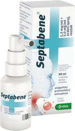 SEPTABENE® 1,5 mg/ml+5 mg/ml orální sprej 30 ml