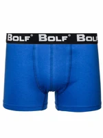 Stylish men's boxers 0953 - light blue,