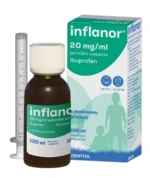 INFLANOR 20mg/ml por.sus. 100 ml