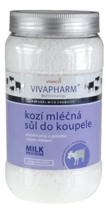 VIVAPHARM Kozia soľ do kúpeľa 1200 g