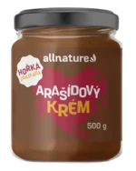 ALLNATURE Arašidový krém s horkou čokoládou 500 g