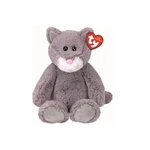 Beanie Boos plyšová kočička sedící šedá 33 cm