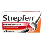 STREPFEN 8.75 mg, Pomeranč bez cukru 24 pastilek