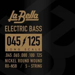 La Bella RX-N5B RX 45-125 Saiten für 5-saitigen E-Bass, Saiten für 5-Saiter E-Bass