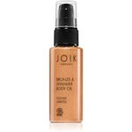 JOIK Organic Bronze & Shimmer třpytivý bronzující olej 50 ml