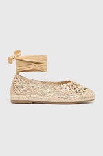 Espadrilky Answear Lab zlatá barva