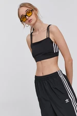 Top adidas Originals H37791 dámský, černá barva, H37791-BLACK