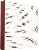 Mega Acoustic FiberPRO60 Sinus White/Dark Red Panneau de bois absorbant