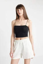 DEFACTO Fall In Love Crop Cotton Tank Top