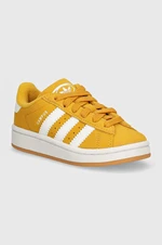 Dětské semišové sneakers boty adidas Originals CAMPUS 00s EL C žlutá barva, JH6327