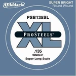 D'Addario PSB135SL Einzelsaite für E-Bass