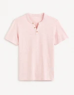 Celio T-shirt henley Cegeti - Men's