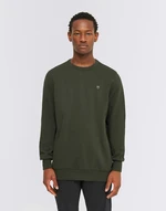 Knowledge Cotton Erik Basic Badge Sweat 1090 Forrest Night L