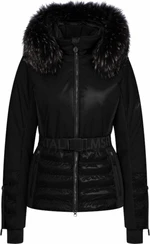 Sportalm Oxford Womens Jacket with Fur Black 45 Chaqueta de esquí