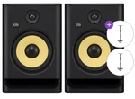 KRK RP8 G5 SET 2 Moniteur de studio actif 2 pièces