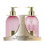 Vivian Gray Kosmetická sada White Musc & Ananas (Cream Soap & Hand Lotion)