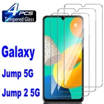 2/4Pcs Tempered Glass For Samsung Galaxy Jump Jump2 5G Screen Protector Glass Film