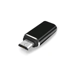 Black USB 3.1 Type C USB-C Female To Micro USB Male 5-Pin Adapter Converter Connector Phone Accessories