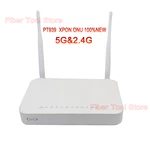 10pcs 2.4G&5G PT939G XPON ONU 100% Original New ONU XPON 1GE 3FE 2USB TELONU WIFI Dual Band ONT Optical Fiber Router