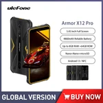 Ulefone Armor X12 Pro Rugged Smartphones 5.45 Inch 4GB+64GB 13MP Dual 4G VoLTE Cellphone 4860mAh 10W Fast Charge Android 13 NFC