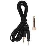 2.5mm to 3.5mm/ 6.35mm Headphone Audio Cord Connector for Shure SRH440/ Philips SHP9000