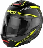 Nolan N100-6 Surveyor N-Com Flat Black Yellow/White/Antracite XS Kask