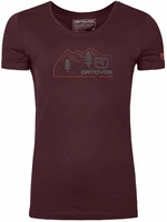 Ortovox 140 Cool Vintage Badge T-Shirt W Winetasting XL T-shirt outdoor