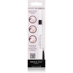 Nails Inc. Mani Marker zdobicí lak na nehty v aplikačním peru odstín White 3 ml