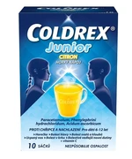 COLDREX Junior Horký nápoj Citron sáčky 10 ks