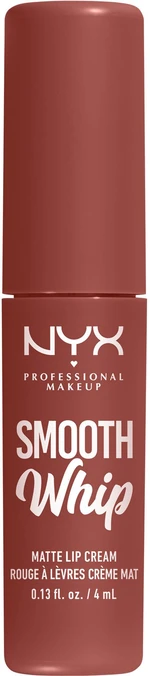 NYX PROFESSIONAL MAKEUP Smooth Whip Matte Lip Cream 03 Late Foam matná tekutá rtěnka, 4 ml