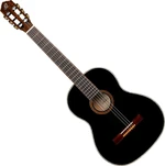 Ortega R221BK-L 4/4 Black Chitarra Classica