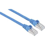 Síťový kabel RJ45 Intellinet 740913, CAT 6A, S/FTP, 3.00 m, modrá