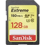 Paměťová karta SDXC, 128 GB, SanDisk Extreme® SDSDXV5-128G-GNCIN, Class 10, UHS-I, UHS-Class 3, v30 Video Speed Class, podpora videa 4K